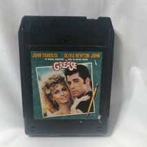 Vintage Grease Original Movie Soundtrack 8 track John Travolta &amp; Newton-John - £7.74 GBP