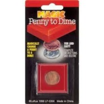 Magical Block - Penny to Dime - Phantom Penny / Coin - Close-up Coin Magic - £3.33 GBP