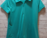 Tommy Bahama active women&#39;s golf polo shirt small teal green READ descri... - $15.58