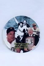 VINTAGE 2001 Bill Mazeroski HOF 01 Commemorative Plate Pirates SGA PNC Park - £19.54 GBP