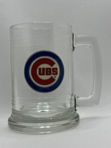 Chicago Cubs MLB Official beer mug with pewter/enamel logo 2003 - £11.09 GBP