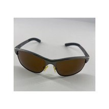 Sunglasses Half Wire Brown Lenses Mens Eyecare Eyewear - $14.17 CAD
