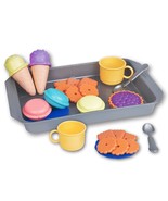 Toy Chef Toddler Food Toys Pretend Playset Colorful Dessert Playset With... - £20.18 GBP