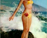 Postcard Bathing Beauty It&#39;s Wonderful to Be Alive UNP Chrome postcard T19 - $3.56