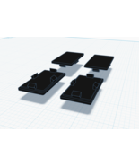 4x BMW E30 Switch Blanks | Set of 4 | Factory Finish | 64111368498 | E24... - $29.20 CAD