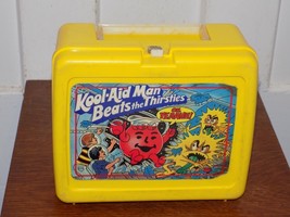 Vintage Kool-Aid Man Beats The Thirsties Plastic Lunchbox - €46,43 EUR
