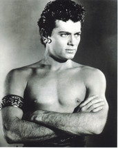 Tony Curtis beefcake portrait wearing earring Prince Who Was A Thief 8x10 photo - £7.67 GBP