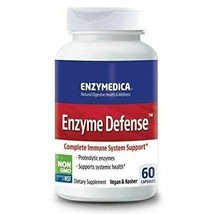 NEW Enzymedca Enzyme Defense Immune System Support Vegan Kosher 60Capsules - £22.02 GBP