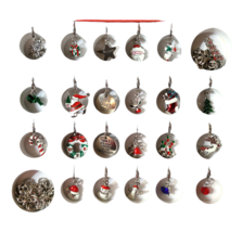 Silvertone Charms, Necklace, and Bracelet Christmas Advent Calendar - New - £15.84 GBP