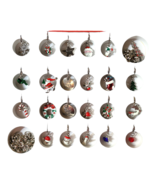 Silvertone Charms, Necklace, and Bracelet Christmas Advent Calendar - New - £15.66 GBP