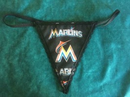 New Womens MIAMI MARLINS MLB Baseball Gstring Thong Lingerie Panties Und... - £15.17 GBP