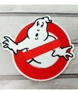 3.25&quot; GHOSTBUSTERS NO GHOSTS Movie Logo Ghost Busters Embroidered Patch ... - £2.32 GBP