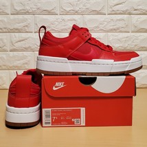 Authenticity Guarantee 
Nike Wmns Dunk Low Disrupt Size 7.5 Red Gum CK66... - £136.20 GBP