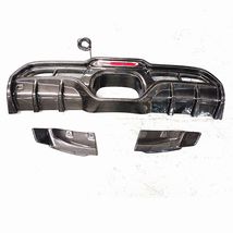 Rear Bumper Diffuser Lip W/ Light Kit For Mini Cooper S F54 F55 F56 Carbon Fiber - £768.86 GBP