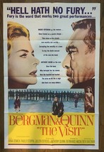 *THE VISIT (1964) Ingrid Bergman &amp; Anthony Quinn Unwed Mother Gets Her R... - $175.00