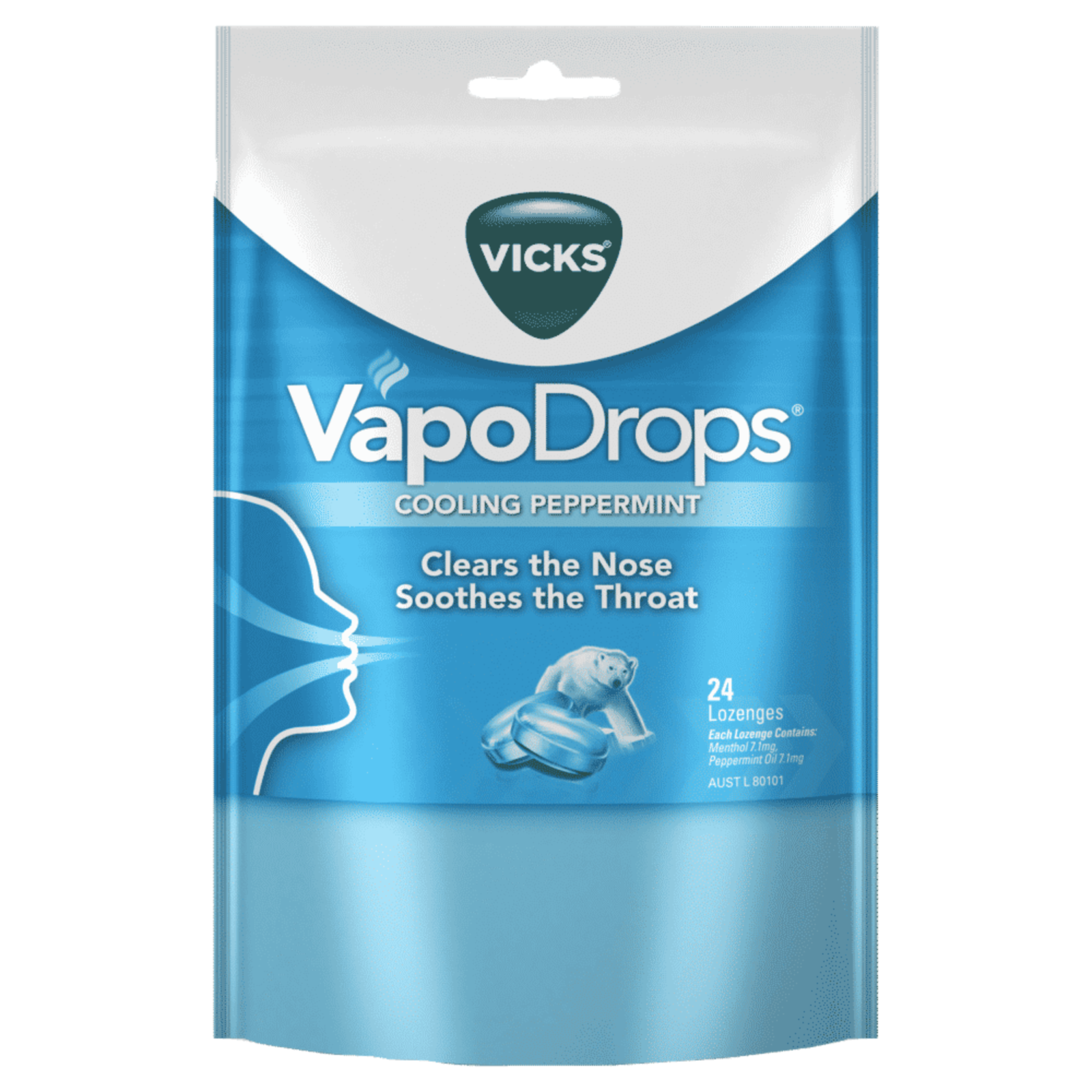 Vicks VapoDrops Lozenges 24 Pack Cooling Peppermint - $69.98