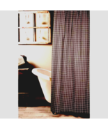 Farmhouse Gray Shower Curtain with matching aged tin Star Hooks- SALE - $54.99