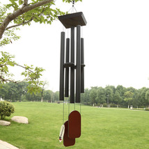 48&quot; LARGE Metal 5 Tubes Deep Tone Resonant Bass Sound CHURCH Bell Windchime US - £73.93 GBP