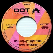 Tommy Overstreet - Rocking A Memory / He&#39;s Already Been There [7&quot; 45 rpm Single] - £2.68 GBP