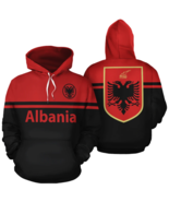Albania Country Flag Hoodie Adults And Youth - $76.57 CAD