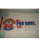 VINTAGE 1985 NFL NATIONAL FOOTBALL LEAGUE AFC-NFC PRO BOWL FOOTBALL FELT... - $1,894.79 MXN