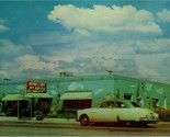 Chrome Postcard Florence Arizona AZ - Haynes Cafe Pit BBQ Car UNP Unused... - $9.76