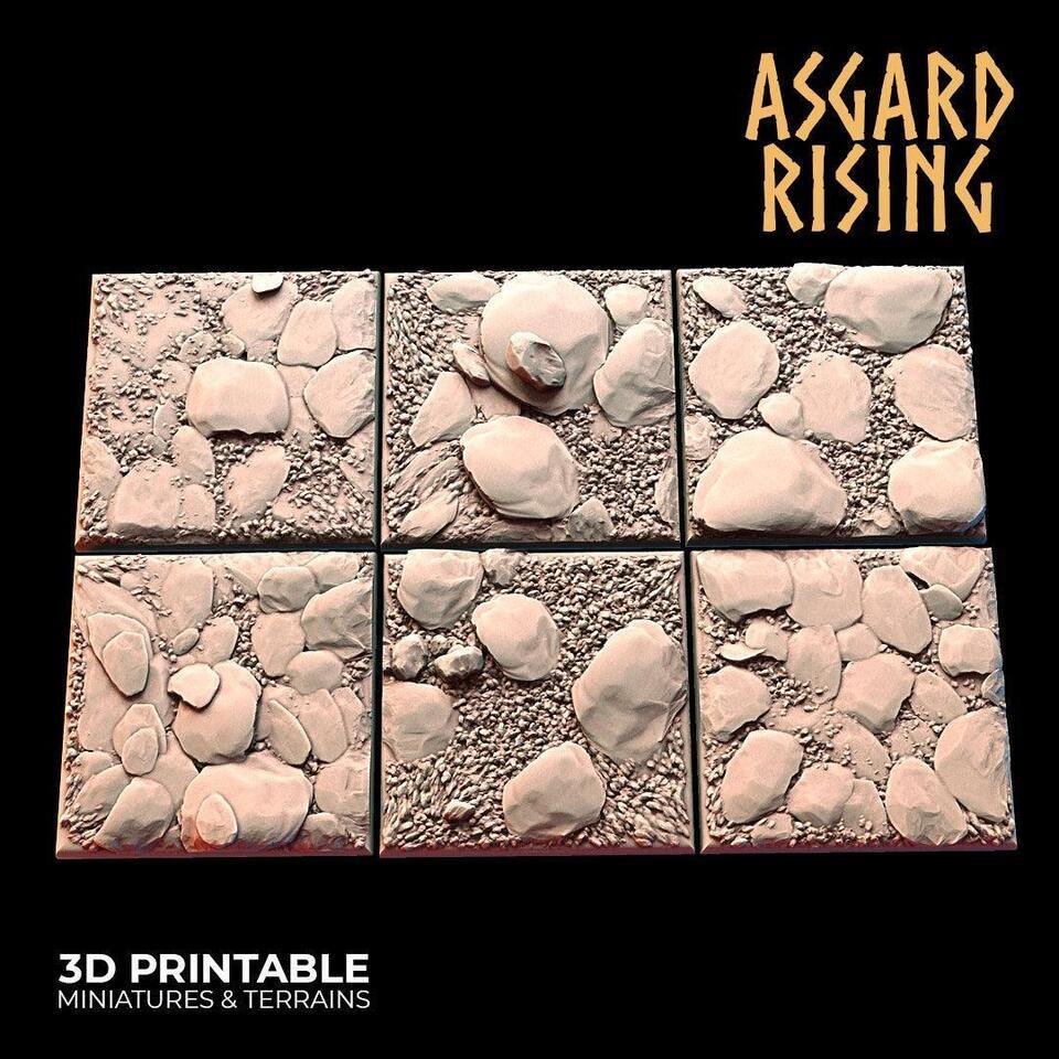 3D Printed Asgard Rising Tundra Trolls Set 28 32mm Ragnarok D&D Item image 3