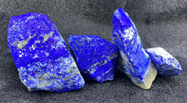 Lapis Lazuli Rough Raw Premium grade AAA cabs cutter gemstone crystals 343gm L13 - £77.09 GBP