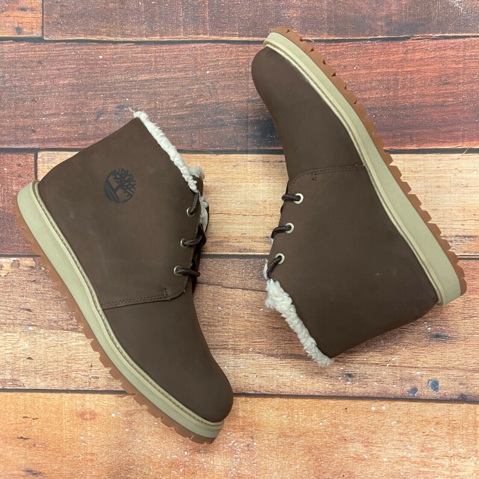 Timberland Men&#39;s Bradstreet Ultra Oxford Brown Leather Shoes A42J1 Size : 7 - $97.99