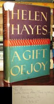 Hayes, Helen A GIFT OF JOY Signed 1st 1st Edition 1st Printing - £62.61 GBP