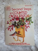 VTG 1979 Second Steps In Counted Cross Stitch By Ginnie Thompson Booklet S-4 EUC - £7.43 GBP