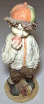 Duncan Royale School Boy Eating Apple Figurine - $38.09