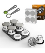 Triplot Reusable Capsules for Nespresso OriginalLine - 6pcs Refillable C... - $943.11 MXN