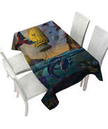 Cool Fantasy Art Frightening Ocean Creatures Tablecloth - $51.98 CAD+