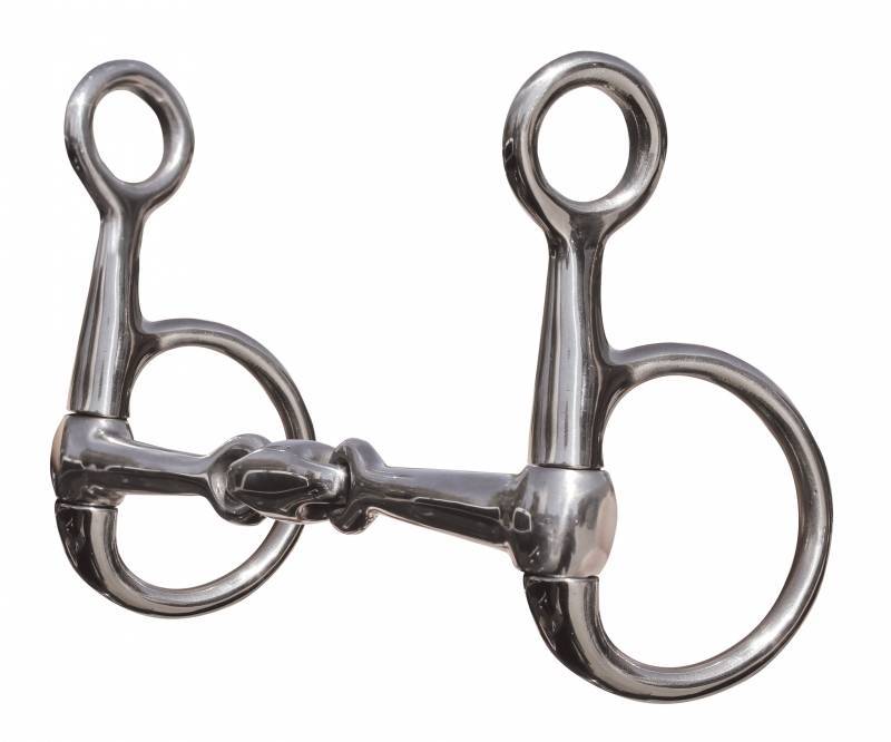 Horse 6&quot; English Riding Double Jointed Baucher Bit 35526D - $29.69