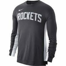 new Nike NBA houston rockets LS Shooter shirt/Top LT/large tall  Player Issue - £33.49 GBP