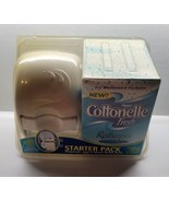 NOS Kleenex Cottonelle Starter Pack Fresh Rollwipes Dispenser and 4 Rolls  - £27.45 GBP