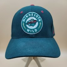 NHL Minnesota Wild Zephyr brand fitted hat size M/L cap RARE! - £13.94 GBP