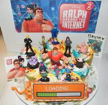 Disney Wreck-It Ralph Breaks the Internet Deluxe Cake Toppers Cupcake Decoration - £12.95 GBP