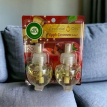 Air Wick Essential Oils Apple Cinnamon Medley Limited Edition 2 refills - £7.01 GBP