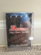 1999 Bowman Baseball Card | Series One Checklist - $1.99