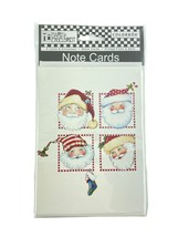 Mary Engelbreit Note Cards Santa Faces 8 Cards and Envs - $25.02 CAD