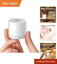 Mini White Noise Machine – 30 Soothing Sounds for Peaceful Sleep Anywhere - $33.61