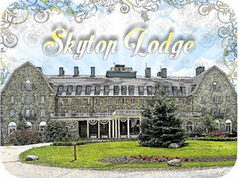 Old Skytop Lodge Pennsylvania Photo Fridge Magnet - $7.00