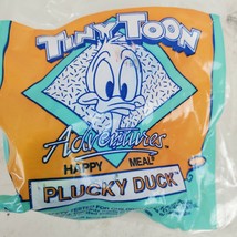 Vintage 1991 Tiny Toon Adventures McDonald&#39;s Happy Meal Plucky Duck - £14.14 GBP