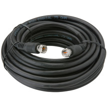 Philips - RG-6/U - 18 AWG Coaxial Cable 25 ft. - Black - $19.99