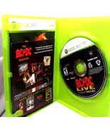 XBOX 360 GAMES BIOSHOCK LIVE &amp; ACDC LIVE ROCKBAND WITH MANUALS LOT OF 2 - £9.40 GBP