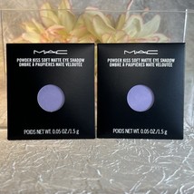 2x MAC Pro Palette Refill Pan Powder Kiss Eye Shadow - SUCH A TULLE- NIB... - $313.48 MXN