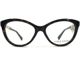 Cole Haan Eyeglasses Frames CH5000 237 DARK TORTOISE Brown Gold 52-16-135 - £57.98 GBP