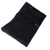 Nike Women&#39;s Dri-Fit Yoga Pants Size Small Solid Black Athletic Stretch ... - $26.73